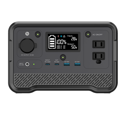 DPS-350D Portable Power Station | 297.6Wh LiFePO4 Battery, 350W AC Output