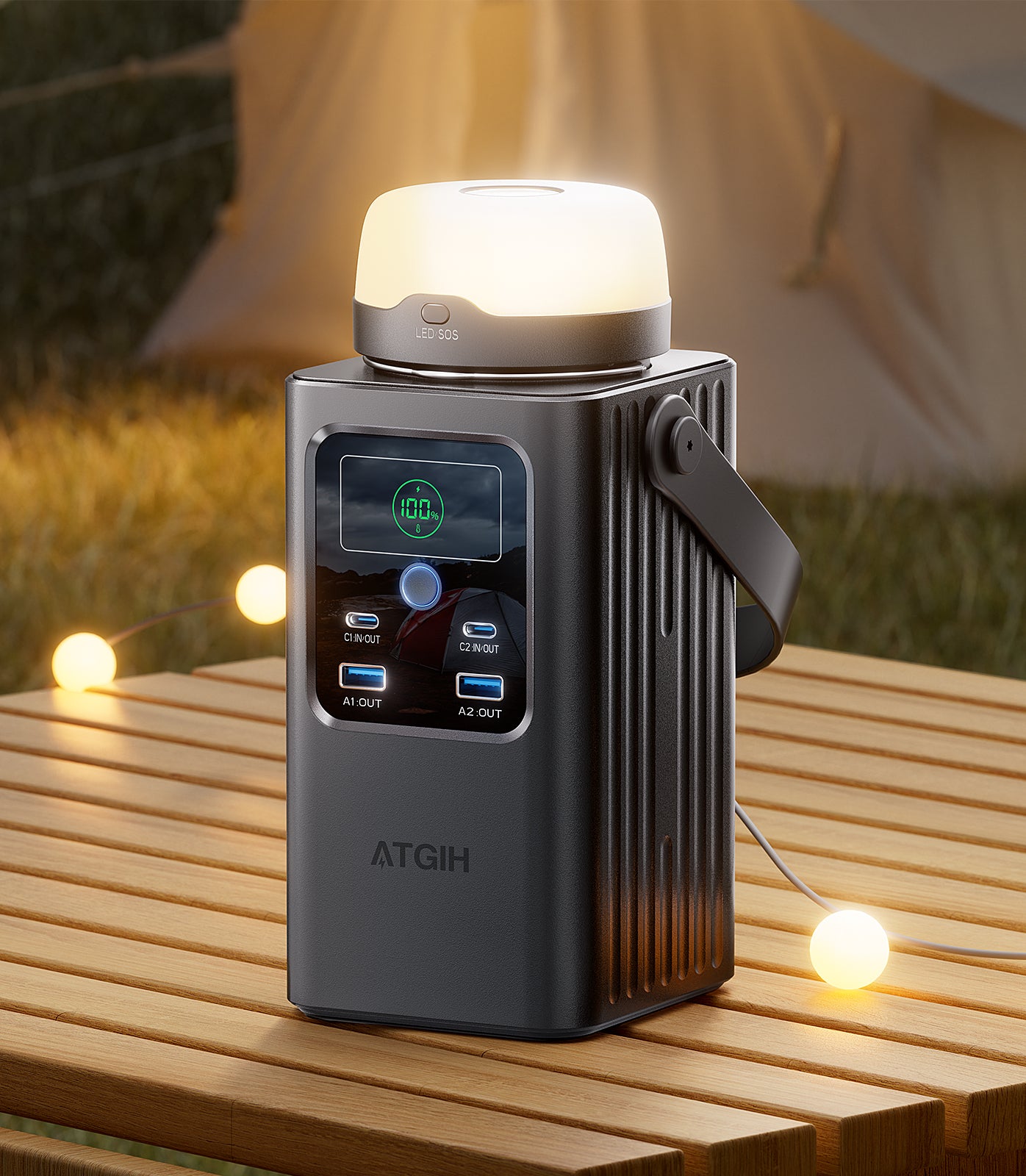 2025 Latest Portable Power Station – Major Upgrade with 30-Day Free Trial