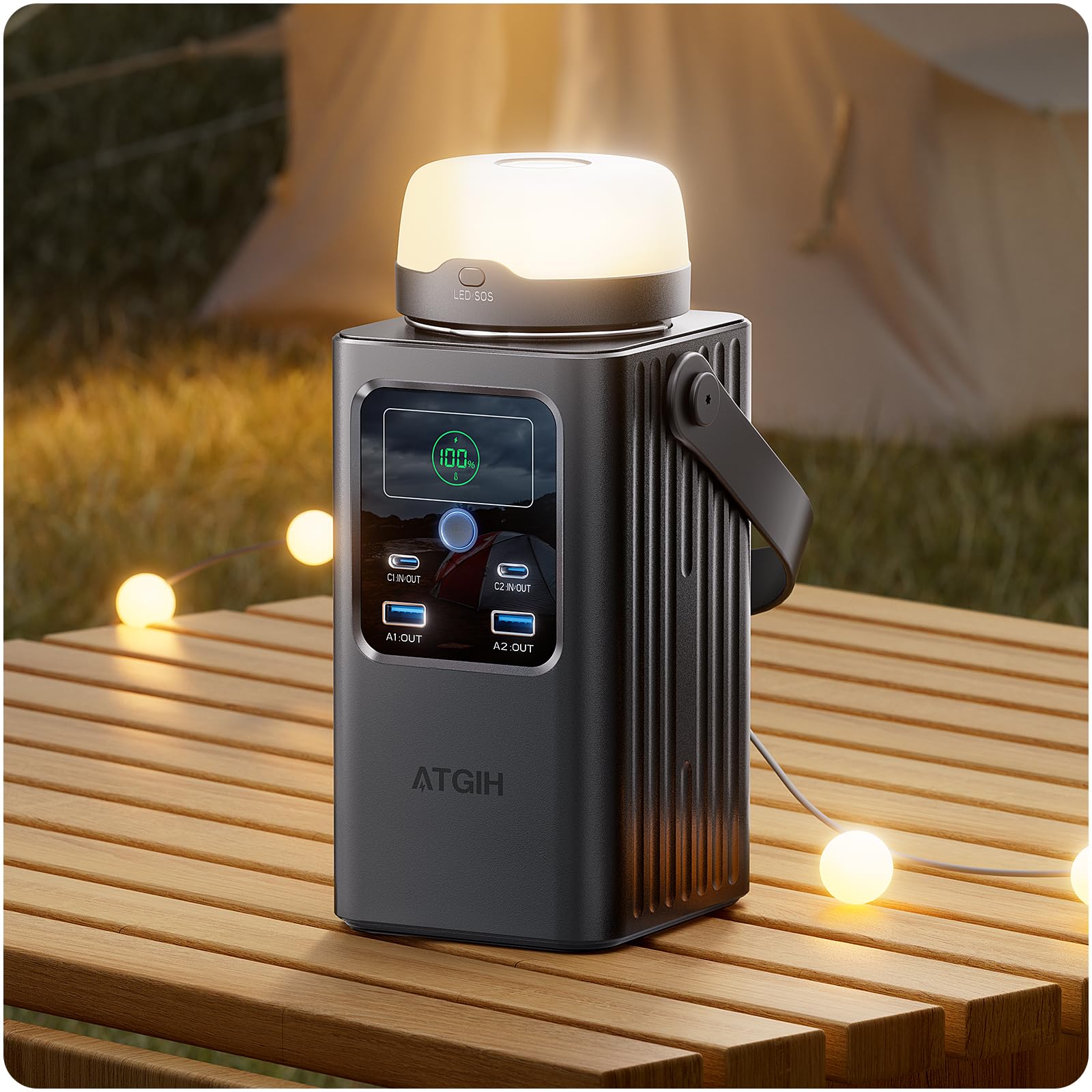 2025 Latest Portable Power Station – Major Upgrade with 30-Day Free Trial