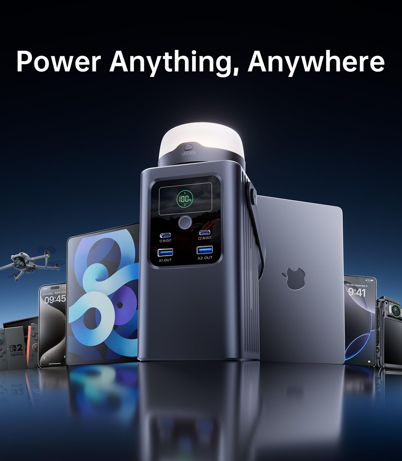2025 Latest Portable Power Station – Major Upgrade with 30-Day Free Trial